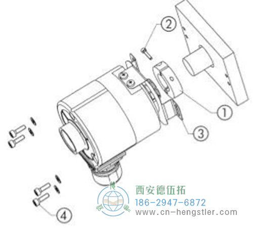 盲孔空心軸編碼器的安裝方法